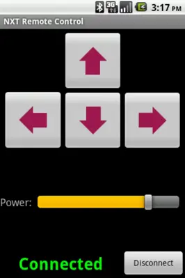 NXT Remote Control android App screenshot 3